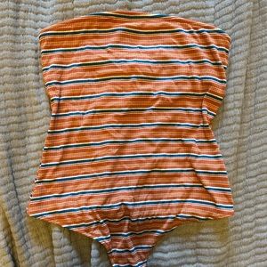 Free people tube top body suit